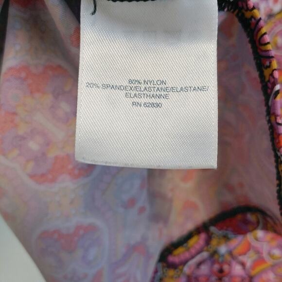 Lands' End Women's Quick Dry Mandala Print Shift Dress Plus Size 1X - Picture 7 of 9